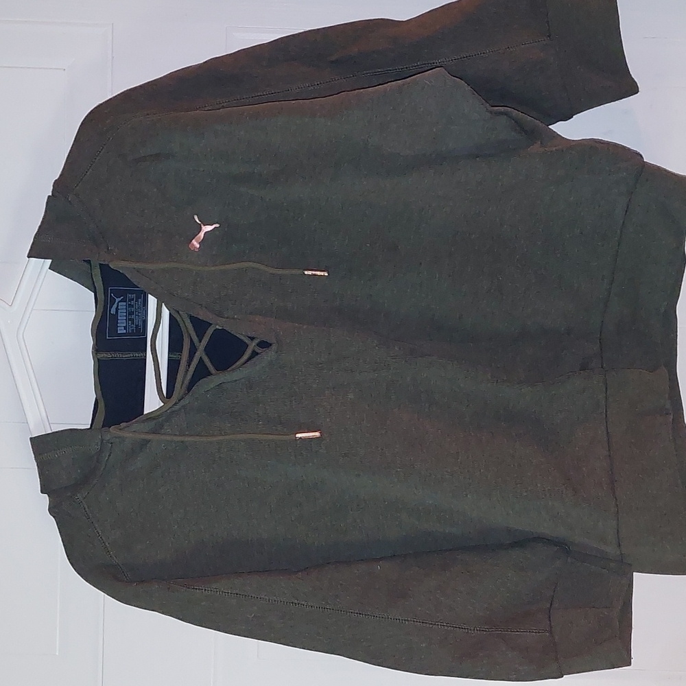 Puma Lace up hoodie